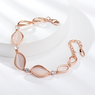 Picture of Most Popular Opal Rose Gold Plated Fashion Bracelet