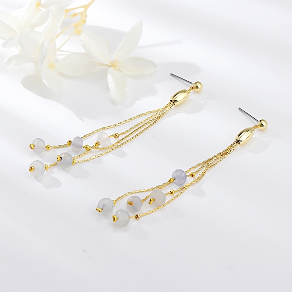 Picture of Origninal Small Gold Plated Dangle Earrings