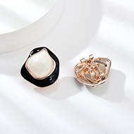 Picture of Classic Rose Gold Plated Stud Earrings with Speedy Delivery