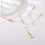 Picture of Zinc Alloy Gold Plated 2 Piece Jewelry Set in Flattering Style
