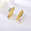 Show details for Brand New Multi-tone Plated Dubai Big Stud Earrings
