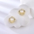 Picture of Attractive White Cubic Zirconia Stud Earrings For Your Occasions