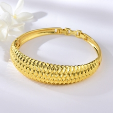 Show details for Dubai Gold Plated Fashion Bangle with Fast Delivery