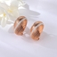 Show details for Fashion Big Rose Gold Plated Big Stud Earrings