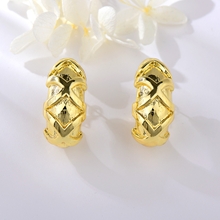 Show details for Fast Selling Gold Plated Dubai Big Stud Earrings For Your Occasions