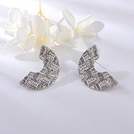 Picture of Zinc Alloy Big Big Stud Earrings As a Gift