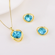 Show details for Pretty Artificial Crystal Small 2 Piece Jewelry Set from Reliable Manufacturer