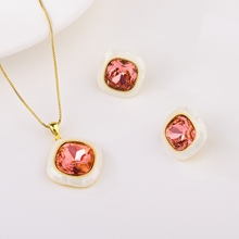 Show details for Classic Gold Plated 2 Piece Jewelry Set Online Only