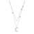 Picture of Platinum Plated 925 Sterling Silver Pendant Necklace at Super Low Price