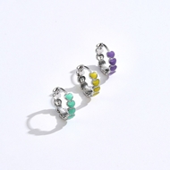 Picture of 925 Sterling Silver Small Small Hoop Earrings with Full Guarantee