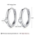 Picture of Low Cost Platinum Plated 925 Sterling Silver Small Hoop Earrings with Low Cost