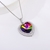 Picture of Great Swarovski Element Colorful Pendant Necklace