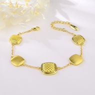 Picture of Trendy Gold Plated Zinc Alloy Fashion Bracelet with No-Risk Refund