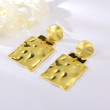 Show details for Distinctive Gold Plated Zinc Alloy Dangle Earrings As a Gift