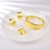 Picture of Zinc Alloy Gold Plated 3 Piece Jewelry Set with Unbeatable Quality