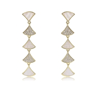 Picture of Luxury White Dangle Earrings with Low MOQ
