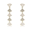 Show details for Luxury White Dangle Earrings with Low MOQ