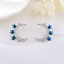 Show details for Sparkling Small Zinc Alloy Stud Earrings