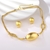 Picture of Pretty Medium Gold Plated 2 Piece Jewelry Set