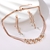 Picture of Dubai Rose Gold Plated 2 Piece Jewelry Set with Beautiful Craftmanship