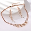 Show details for Dubai Rose Gold Plated 2 Piece Jewelry Set with Beautiful Craftmanship