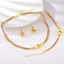 Show details for Zinc Alloy Dubai 3 Piece Jewelry Set with Unbeatable Quality