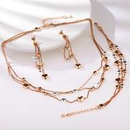 Show details for Dubai Zinc Alloy 3 Piece Jewelry Set Online Only