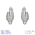 Picture of Platinum Plated Luxury Dangle Earrings Factory Supply