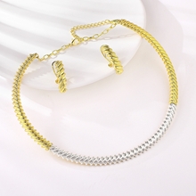 Show details for Low Cost Zinc Alloy Casual Necklace and Earring Set with Low Cost