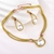 Picture of Wholesale Gold Plated Zinc Alloy 2 Piece Jewelry Set with No-Risk Return