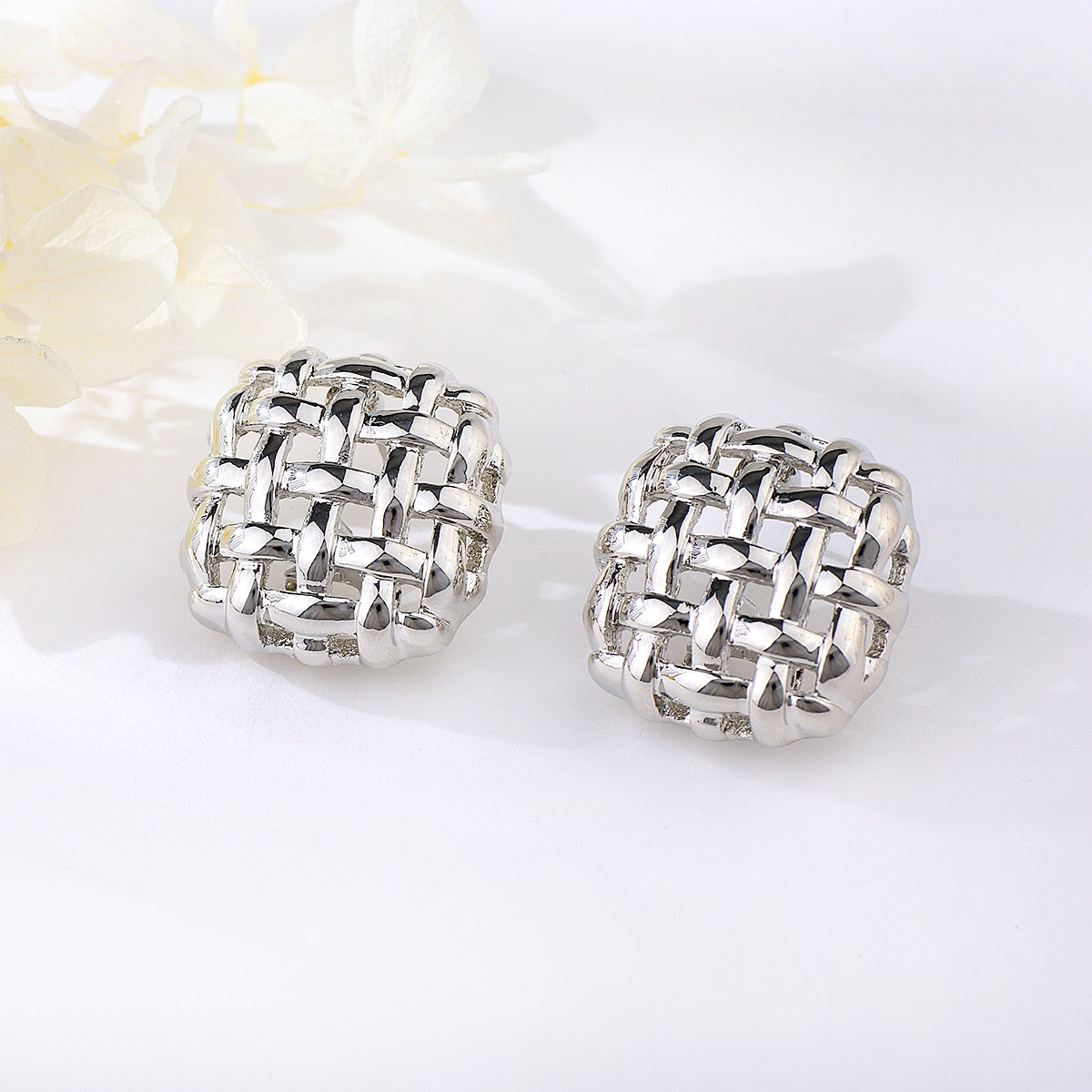 Dubai Gold Plated Stud Earrings with Speedy Delivery