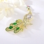 Show details for Eye-Catching Green Animal Brooche for Female