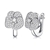 Picture of Good Quality Cubic Zirconia Small Small Hoop Earrings