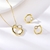 Picture of Best Artificial Pearl Gold Plated 2 Piece Jewelry Set