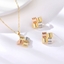 Show details for Fast Selling Multi-tone Plated Small 2 Piece Jewelry Set from Editor Picks