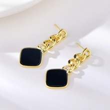 Show details for Gold Plated Classic Dangle Earrings with Fast Shipping