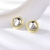 Picture of Wholesale Multi-tone Plated Small Stud Earrings with No-Risk Return