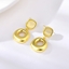 Show details for Classic Zinc Alloy Stud Earrings with Fast Shipping
