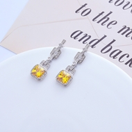 Picture of Luxury Cubic Zirconia Dangle Earrings with Fast Shipping