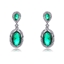 Show details for Copper or Brass Cubic Zirconia Dangle Earrings Shopping