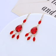 Picture of Fast Selling Red Gold Plated Dangle Earrings from Editor Picks