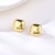 Picture of Copper or Brass Dubai Stud Earrings at Super Low Price