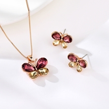 Show details for Classic Artificial Crystal 2 Piece Jewelry Set with 3~7 Day Delivery