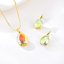 Show details for Pretty Artificial Crystal Zinc Alloy 2 Piece Jewelry Set