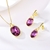 Picture of Delicate Artificial Crystal Zinc Alloy 2 Piece Jewelry Set