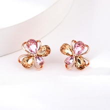 Show details for Classic Zinc Alloy Stud Earrings with Speedy Delivery