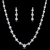 Picture of Best Cubic Zirconia Luxury Necklace and Earring Set