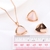 Picture of Classic Rose Gold Plated 2 Piece Jewelry Set of Original Design