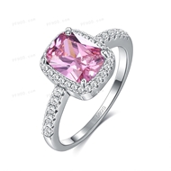 Picture of Low Price Platinum Plated Cubic Zirconia Fashion Ring from Trust-worthy Supplier