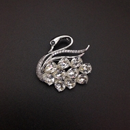 Show details for Affordable Platinum Plated Zinc Alloy Brooche Online Only